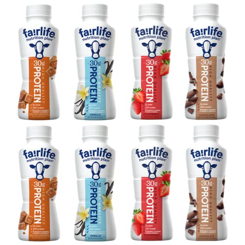 Fairlife High Protein Nutrition Plan Protein Shake Variety Sampler - 11.5 Fl Oz (8-Pack)