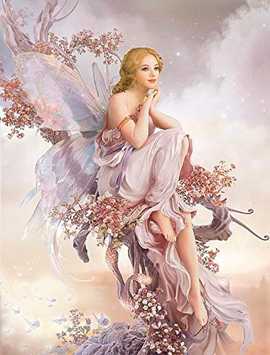 Fairy Series Cross Stitch Kits,Nymphora Egyptian Cotton,14ct, 57x71cm 260x340 Stitch Counted Cross Stitch Kits