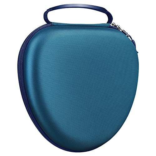 Fintie Hard Case for AirPods Max Headphone, Replacement Protective Travel Carrying Storage Bag with Auto Wake/Sleep for AirPods Max (Navy Blue)