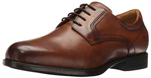 Florsheim mens Medfield Plain Toe Oxford Dress Shoe, Cognac, 10.5 US