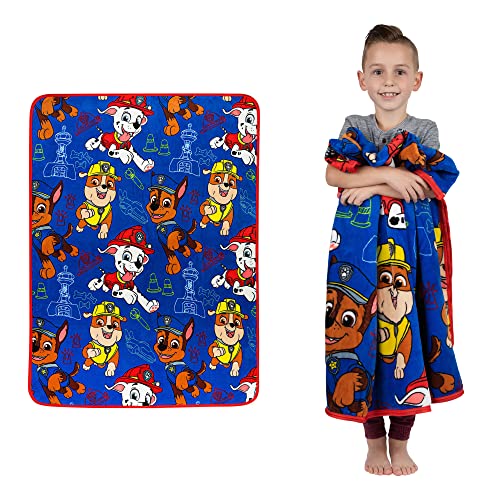 Franco Kids Bedding Super Soft Plush Throw Blanket, 46 in x 60 in, Paw Patrol