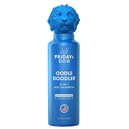 Friday’s Dog Oodle Doodler | 6-in-1 Dog Shampoo | Cleans, Deodorizes, Moisturizes, Soothes, Protects, Nourishes | Healthy Coat | Naturally Derived | Gentle Formula | Cruelty Free | Citrus Yumberry