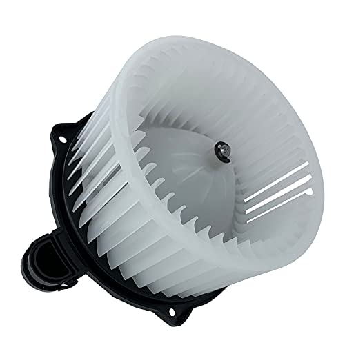 Front AC Heater Blower Motor with Fan Compatible with 11-15 Sonata / 11-17 Elantra / 12-17 Azera / 14-16 Equus - 12-16 Optima / 14-18 Forte / 14-16 Cadenza Replaces 971132Y000 971133X000