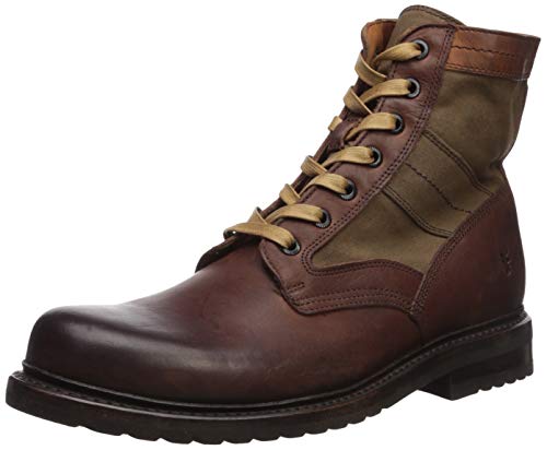 FRYE Men's Mayfield Lace Up Fashion Boot, Brown Multi, 8.5 M US