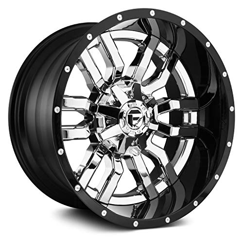 Fuel D270 Sledge 20x10 8x180 -18mm Chrome Wheel Rim