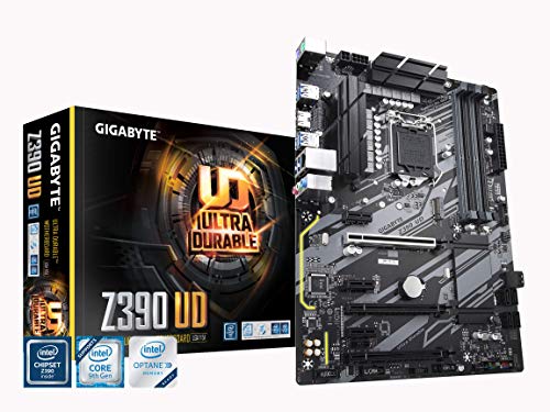 Gigabyte Z390 UD (Intel LGA1151/Z390/ATX/M.2/Realtek ALC887/Realtek 8118 Gaming LAN/HDMI/Gaming Motherboard) (Renewed)