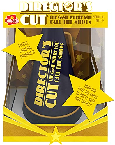 Goliath Director's Cut - Hilarious Family Friendly Party Game - Fast-Paced Twist on Charades, Multi Color