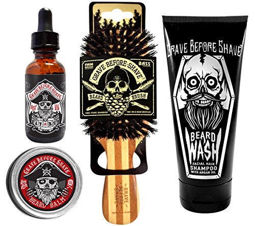 GRAVE BEFORE SHAVE™ Beard Care Pack (Bay Rum Blend)