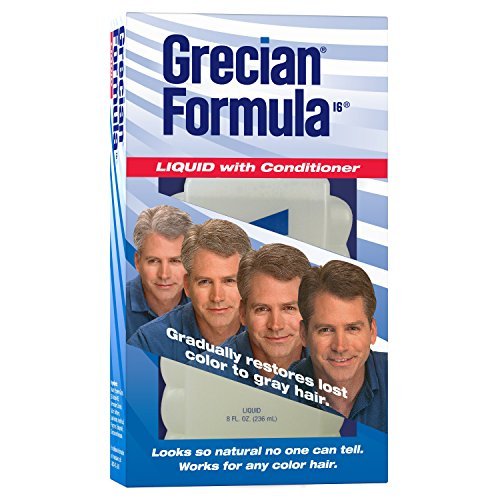 Grecian Formula Liquid With Conditioner For Hair 8 oz (pack of 3)