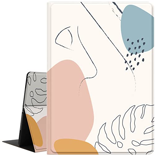 iPad 9th/8th/7th Generation Case, Feams PU Leather iPad 10.2 Case 2021 2020 2019 Flip Stand Cover with Auto Wake/Sleep for iPad 9th/8th/7th Gen 10.2 Inch 2021 2020 2019 Tablet, Abstract Painting