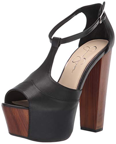 Jessica Simpson Women's DANY Shoe, Black, 7 M US