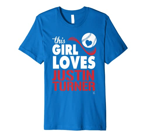 Justin Turner This Girl Loves T-Shirt - Apparel