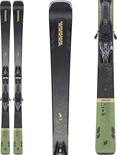 K2 Disruption 82 Ti Mens Skis 170 W/MXCell 12 TCX Quikclik Bindings