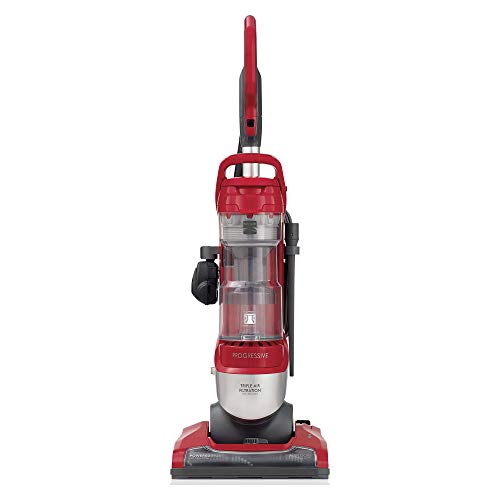 Kenmore 10135 Pet Friendly Bagless Progressive Upright Vacuum w/Pet Handi-Mate, HEPA Filter, Telescoping Wand, 4-Height Adjustments, 2 Cleaning Tools-Red/Silver