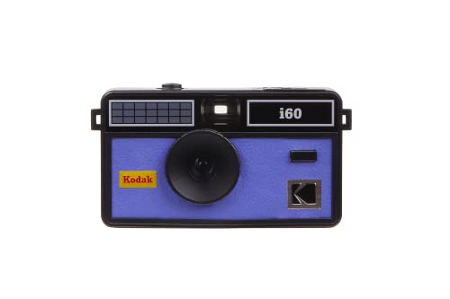 Kodak i60 Reusable 35mm Film Camera - Retro Style, Focus Free, Built in Flash, Press and Pop-up Flash (Very Peri)