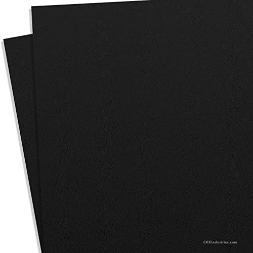 KYDEX Thermoform Sheet - (P1 Texture) - (.060 Thickness) - (8in x 12in) - (Black) - (2 Sheets) - (for KYDEX Holster Making & Hobby)