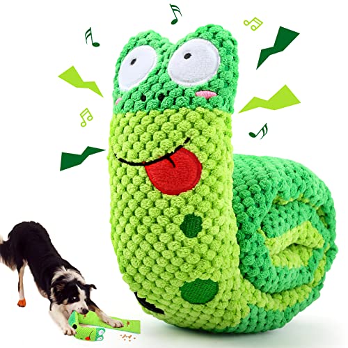 Letsmeet Squeak Dog Toys Stress Release Game for Boredom, Dog Puzzle Toy IQ Training, Dog Snuffle Toys Foraging Instinct Training Suitable for Small Medium and Large Dogs