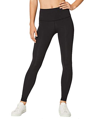 Lululemon Womens Wunder Under Yoga Pants High-Rise, Black, 4