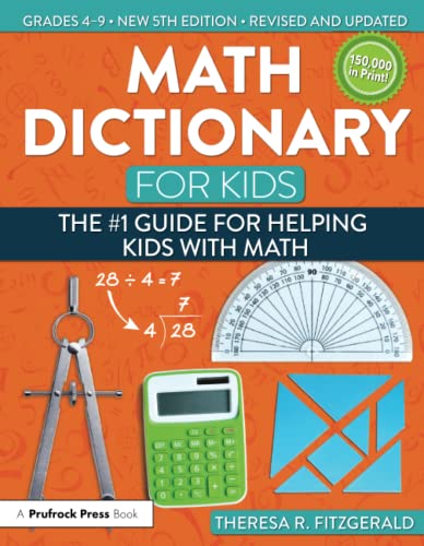 Math Dictionary for Kids: The #1 Guide for Helping Kids With Math