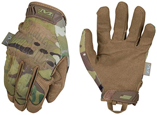 Mechanix Wear: The Original Tactical Work Gloves with Secure Fit, Flexible Grip for Multi-Purpose Use, Durable Touchscreen Safety Gloves for Men (Camouflage - MultiCam, Medium)