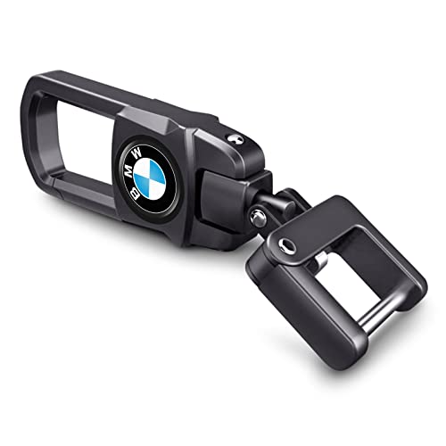 Metal Car Key Chain Key Ring for Car Key Fob,Car Keyring Keychain Replacement with BMW X1 X3 X7 X5 X6 M Series,Car Key Fob Accessory for Men Women