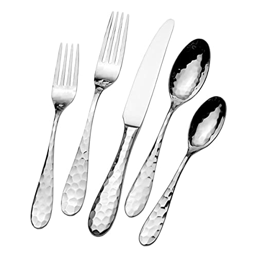 Mikasa Lilah 18.10 Stainless Steel 45-Piece Flatware Set, Service For 8