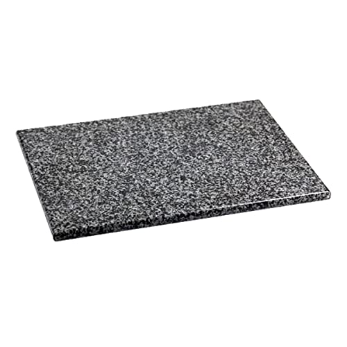 Natural Granite Chopping Board (Black), By Home Basics | Cutting Boards For Kitchen | Kitchen Cutting Boards With Non-Skid Feet