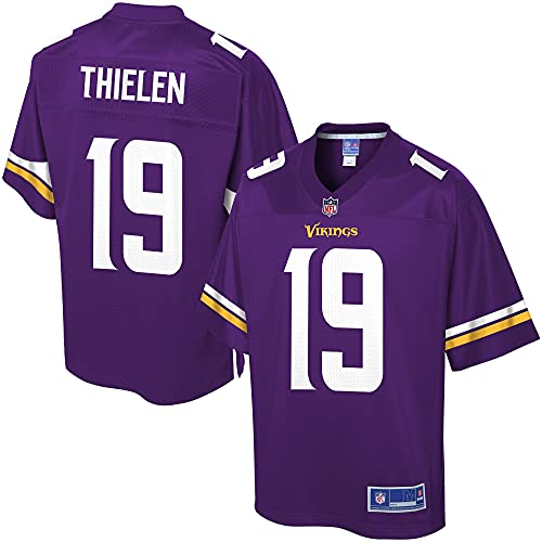 NFL PRO LINE Men's Adam Thielen Purple Minnesota Vikings Team Color Player Jersey