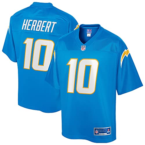 NFL PRO LINE Men's Justin Herbert Powder Blue Los Angeles Chargers Team Player Jersey