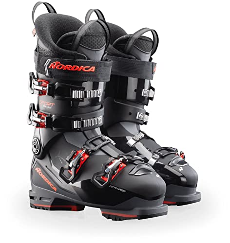 Nordica Men Sportmachine 3 100 Boots, Color: Black/Gray/Red, Size: 29.5 (050T1000N96-29.5)