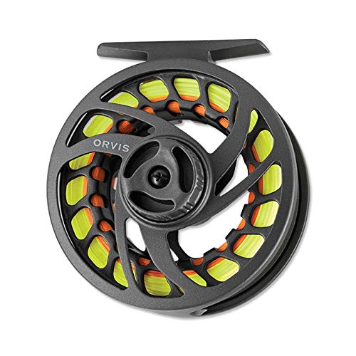 Orvis Clearwater Large Arbor Fly Reel - Smooth-Casting Fly Fishing Reel with Left or Right Hand Retrieve Conversion, Gray - II (4-6 wt)