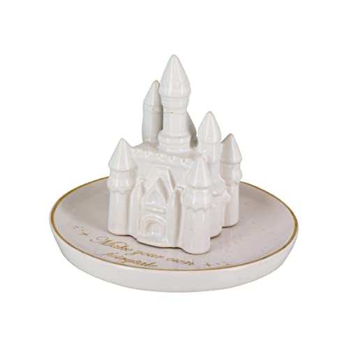 Paladone Disney Princess Castle Jewelry Dish | Decorative Earring and Ring Holder