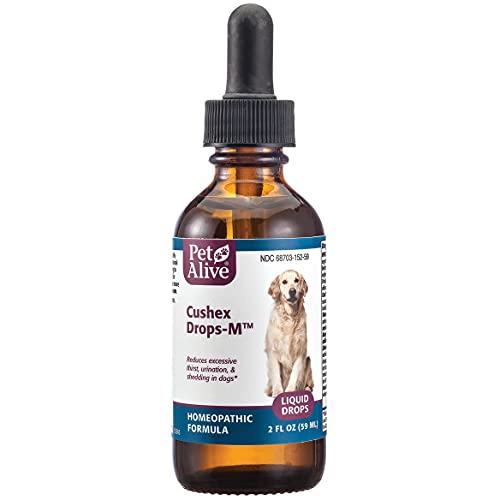 PetAlive Cushex Drops-M, Cushing's Disease Pet Supplement, 2fl oz, 59ML