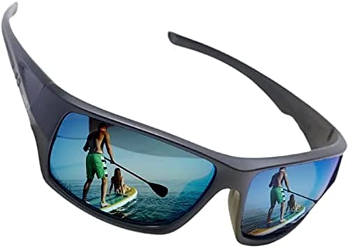 Premium Floating Sunglasses Polarized Fishing Sunglasses Men Are Made With An Unsinkable TPX Frame UV400 Designed For Watersports Beach Kayaking Surfing Boating Include A Carry Bag and Cleaning Cloth