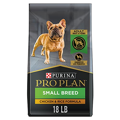 Purina Pro Plan High Protein Small Breed Dog Food, Chicken & Rice Formula - 18 lb. Bag