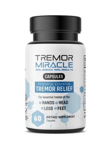 Real Science Nutrition Tremor Miracle Capsules - Essential Tremor Herbal Capsule Supplement  for Hands, Legs, Feet, Head Tremors 