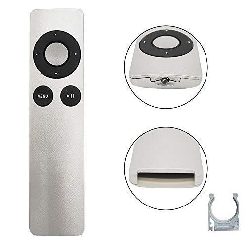 Replacement Remote Control for APPLE TV MC377LL/A 1st 2nd 3rd 4th Generation, A1294 A1218/MA711 A1378/MC572 A1427/MD199 A1625/MGY52/MLNC2 A1842/MQD22/MP7P2 Apple TV MC377LL/A MM4T2AM/A Remote Control