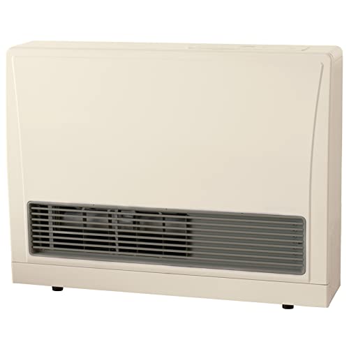 Rinnai EX17DTP Direct Vent Wall Furnace, Indoor Propane Heater, Energy Efficient Space Heater, 16,700 BTU, Beige