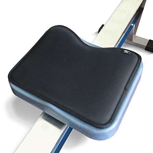 Rowing Machine Seat Cushion fits perfectly over Concept 2 Rower - Rower Seat Cushion Compatible with Hydrow, Concept2 and other Row Machines - Rower Accessories and Seat Pad