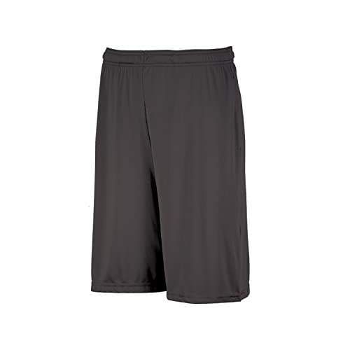 Russell Athletic Men's Standard Dri-Power Performance Short with Pockets, Stealth, XL