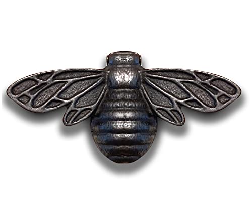 Solid Brass Bee Door Knocker,6.3 Inches Wide,3.5 inches Tall (Black Oxide)