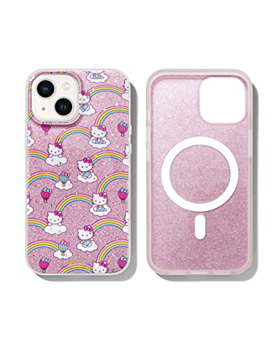 Sonix x Sanrio Phone Case for iPhone 13, Compatible with MagSafe (Rainbow Hello Kitty)