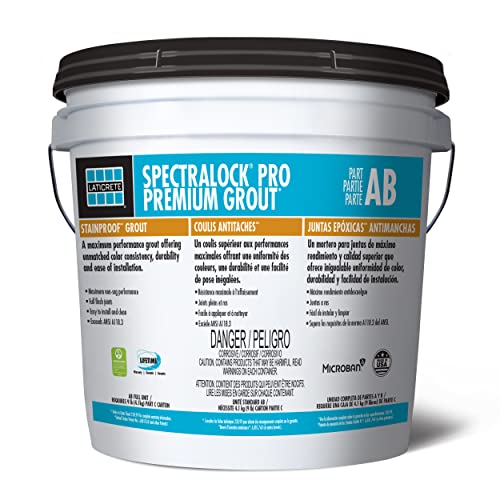 SpectraLOCK Pro Premium Grout AB Full Unit / Requires 9 LB (4.1 kg) Part C Carton