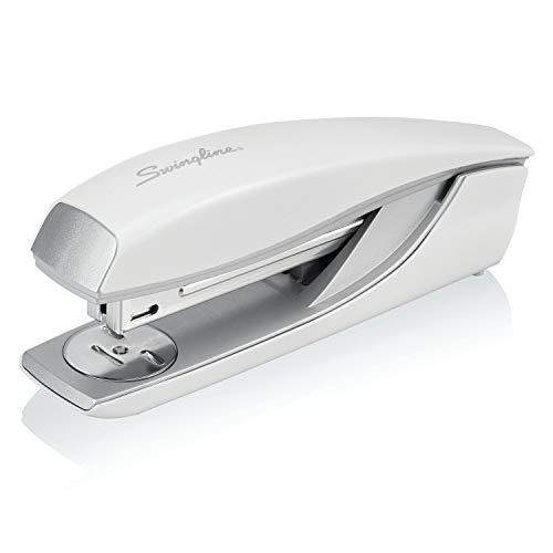 Swingline Stapler, NeXXt Series Style, Desktop Stapler, 40 Sheet Capacity, White (55657004)