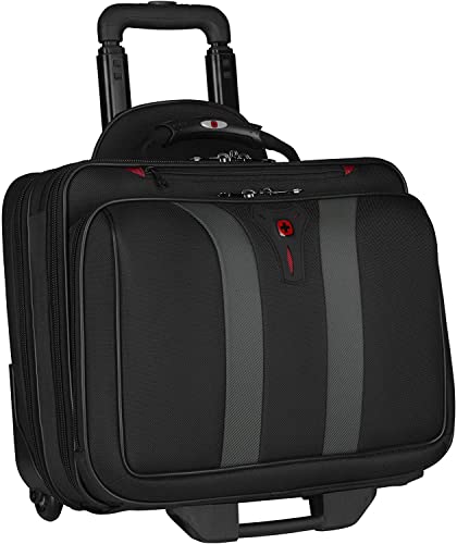 Swissgear Granada Rolling Case Nylon for Upto 17-Inch Notebooks - Black