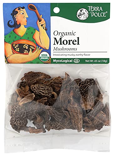 Terra Dolce Organic Morel Mushrooms, 0.65 Ounce