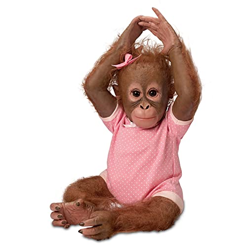 The Ashton-Drake Galleries Annabelle's Hugs So Truly Real Poseable Lifelike Monkey Doll