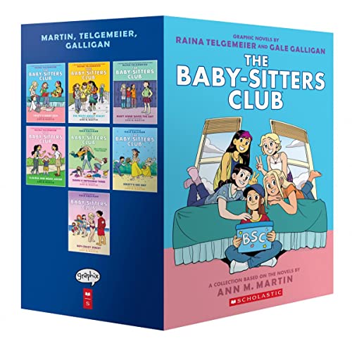 The Baby-sitters Club Graphic Novels #1-7: A Graphix Collection: Full-Color Edition (The Baby-Sitters Club Graphix)