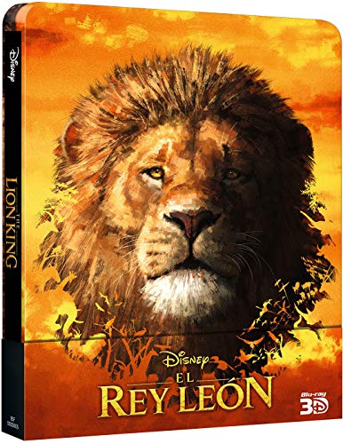 The Lion King - El Rey León - Steelbook (3D + 2D) (Non USA Format)