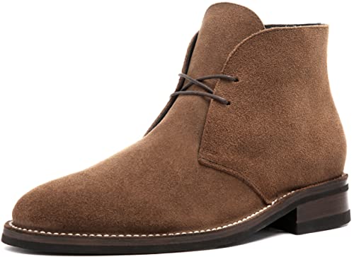 Thursday Boot Company Men's Scout Chukka Boot, Cognac Suede, 10